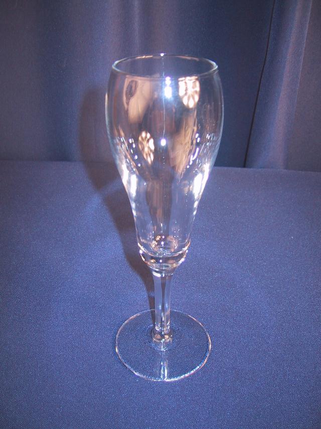 Glass, Champagne Tulip 6oz 6408 36/rack - Aabco Rents Inc